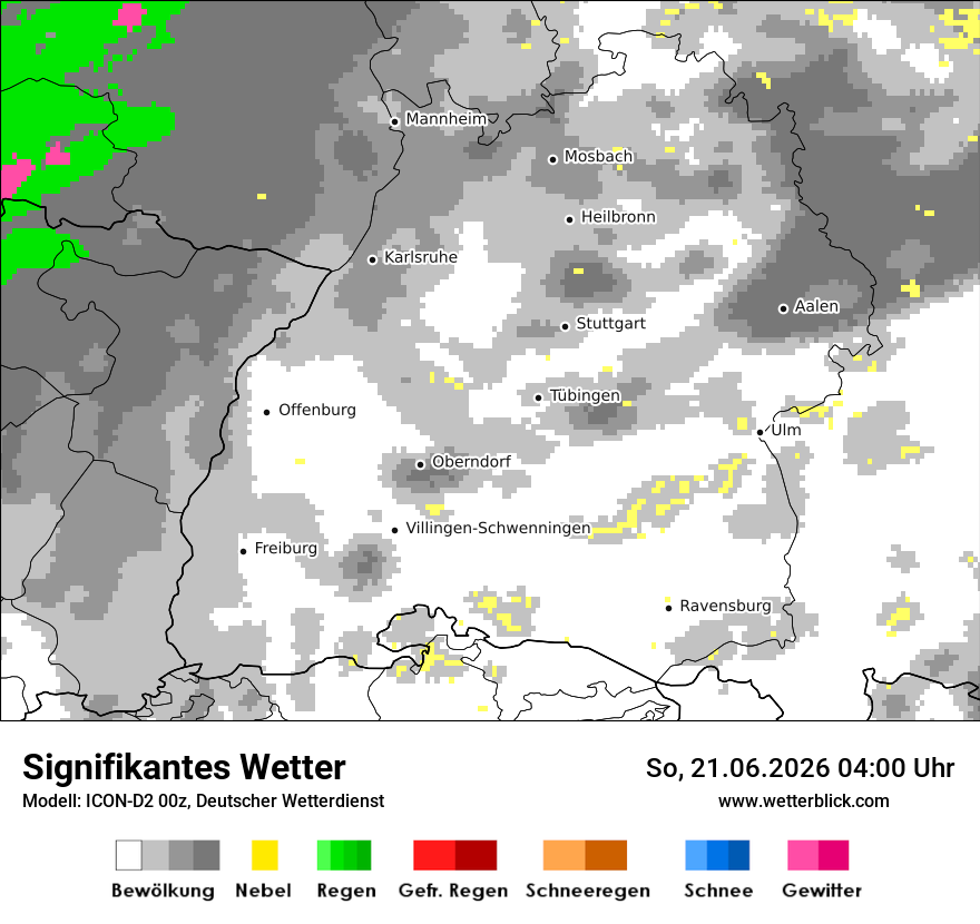 Signifikantes Wetter