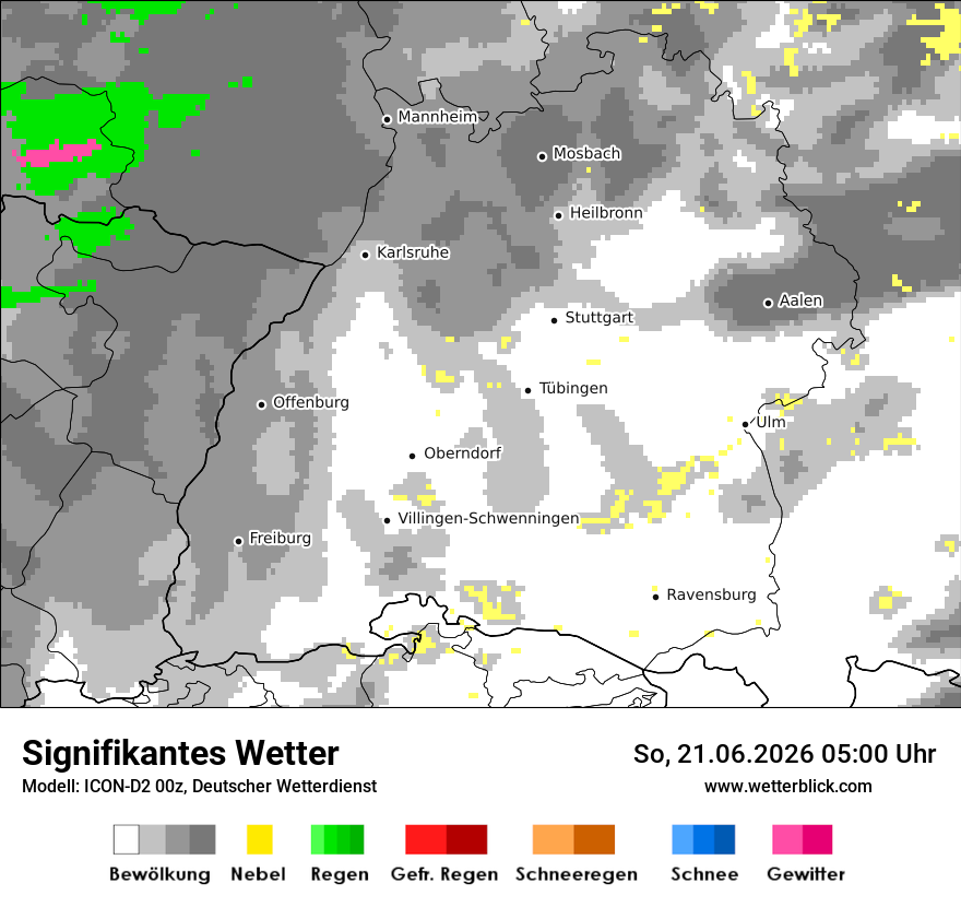 Signifikantes Wetter