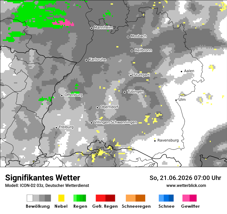 Signifikantes Wetter