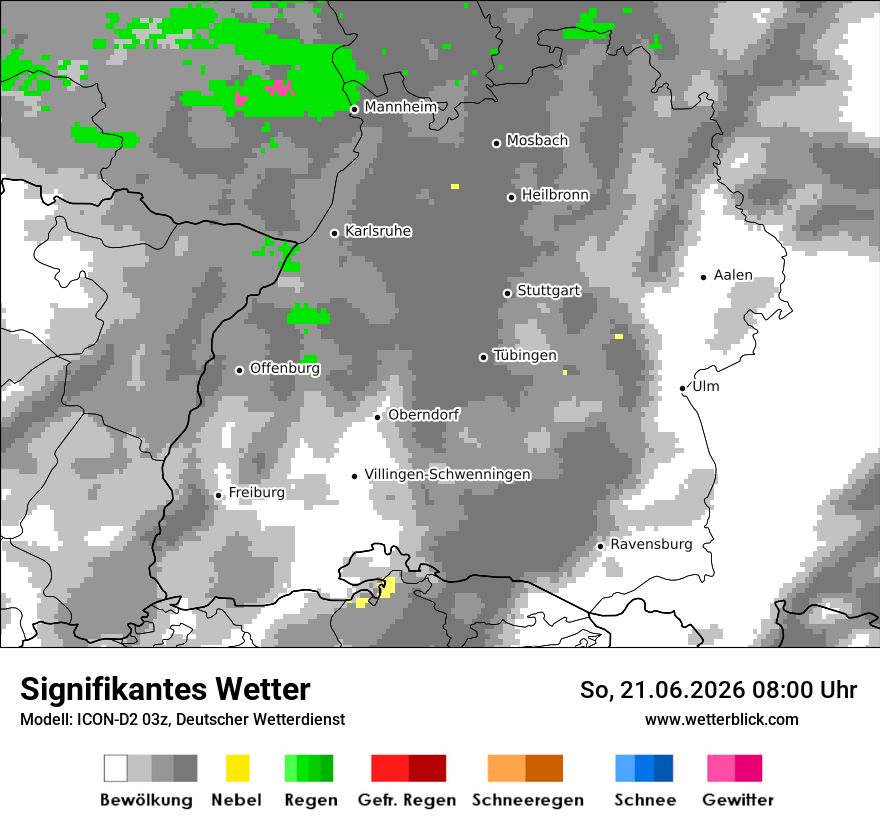 Signifikantes Wetter