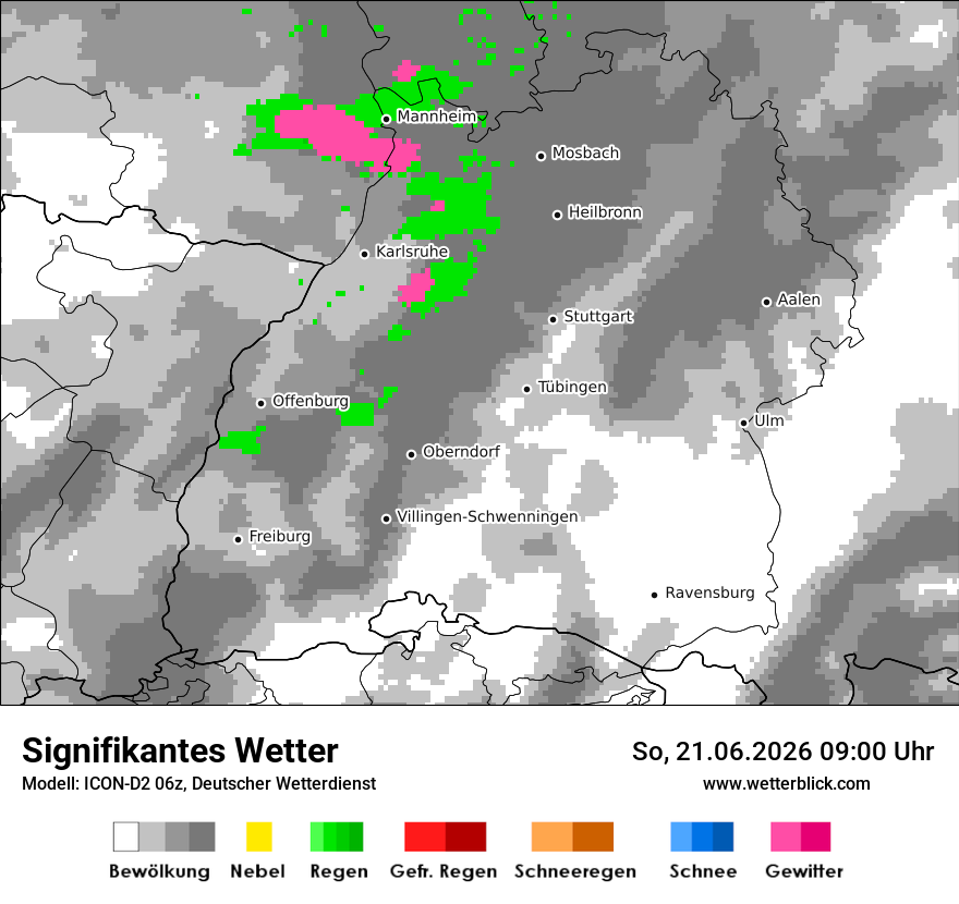 Signifikantes Wetter