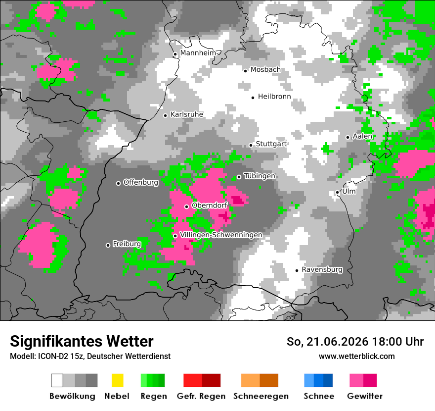 Signifikantes Wetter