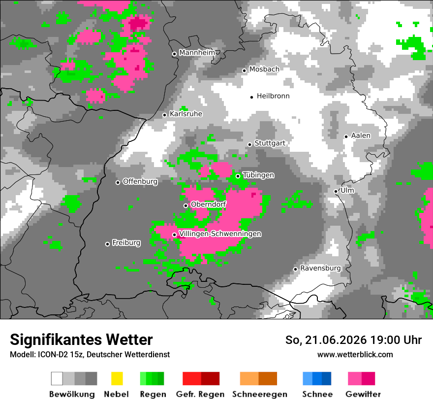 Signifikantes Wetter