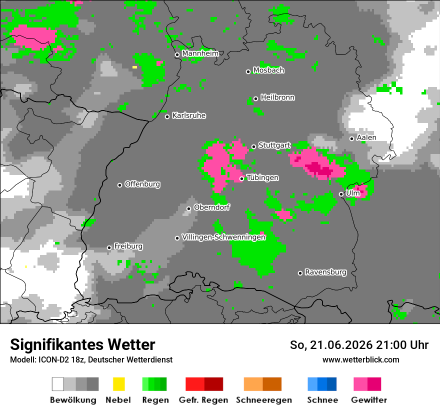 Signifikantes Wetter