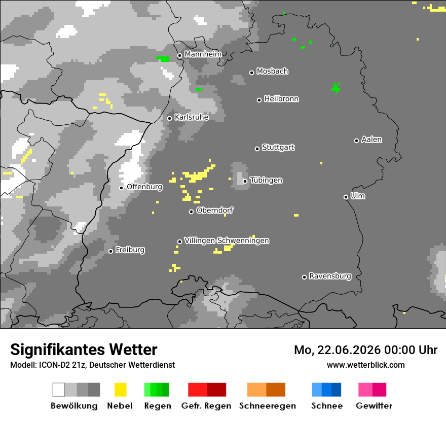 Signifikantes Wetter