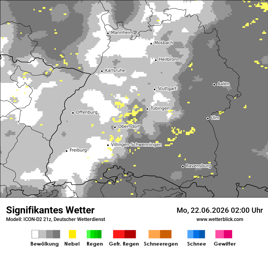 Signifikantes Wetter