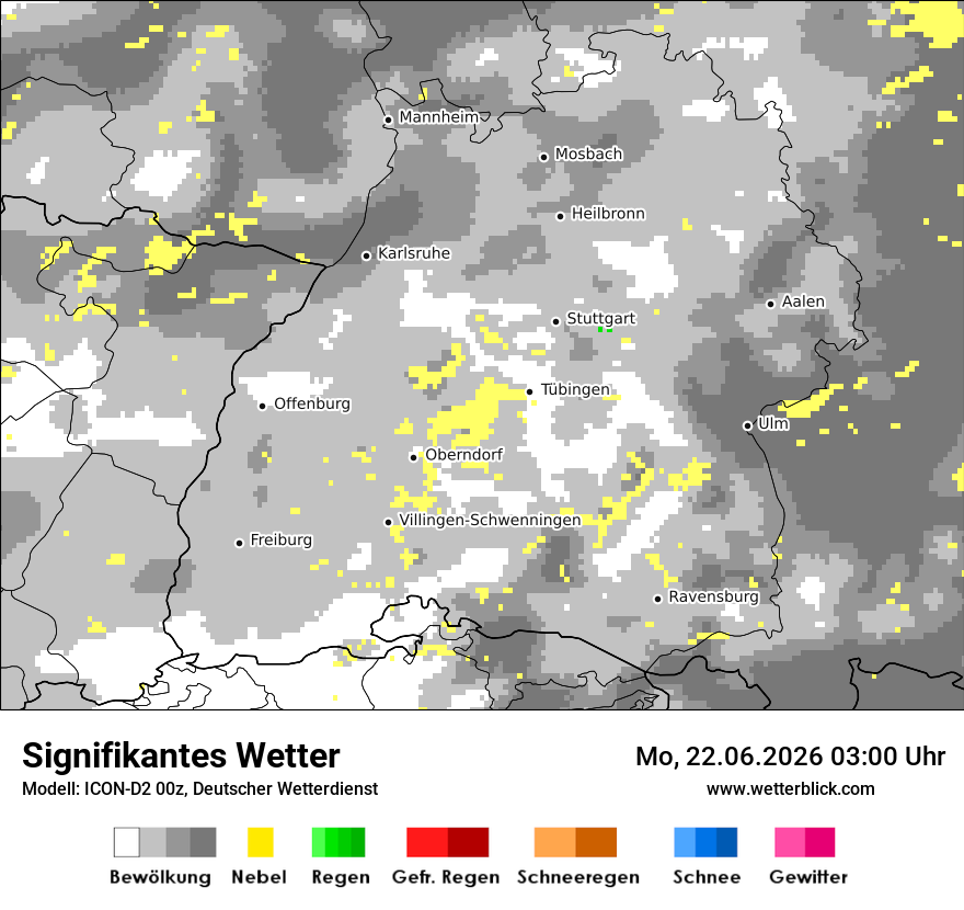Signifikantes Wetter