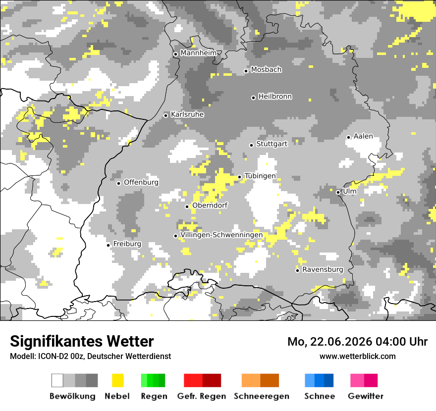 Signifikantes Wetter