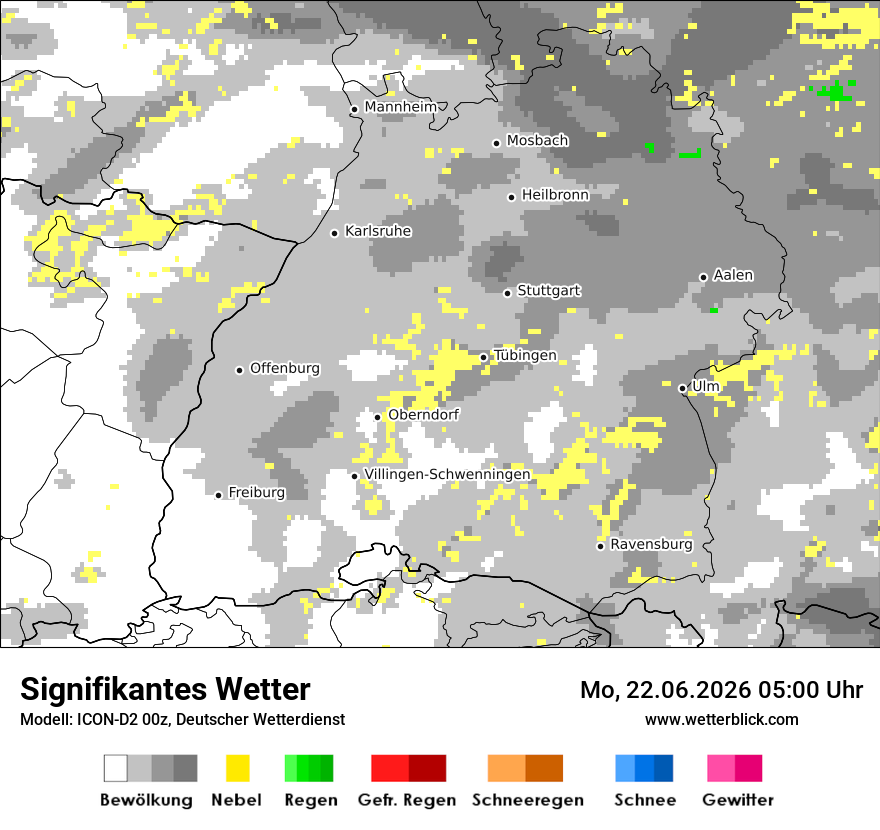 Signifikantes Wetter