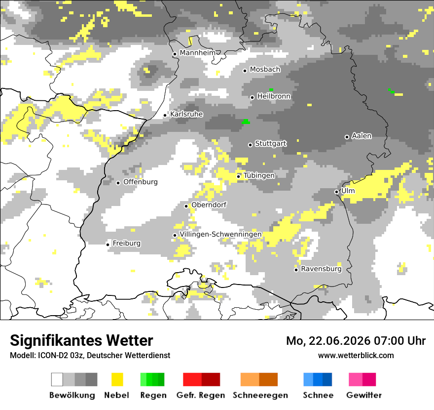 Signifikantes Wetter