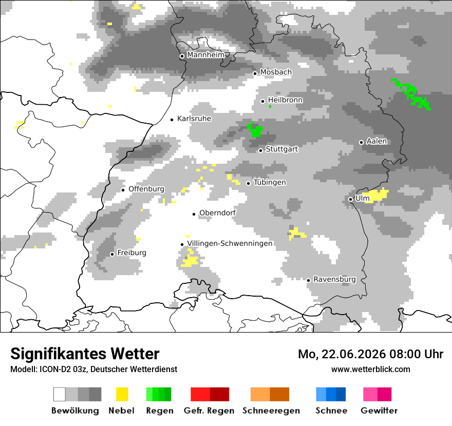 Signifikantes Wetter