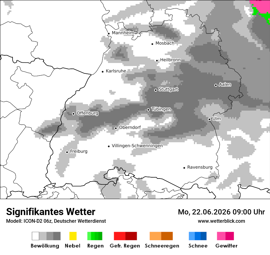 Signifikantes Wetter