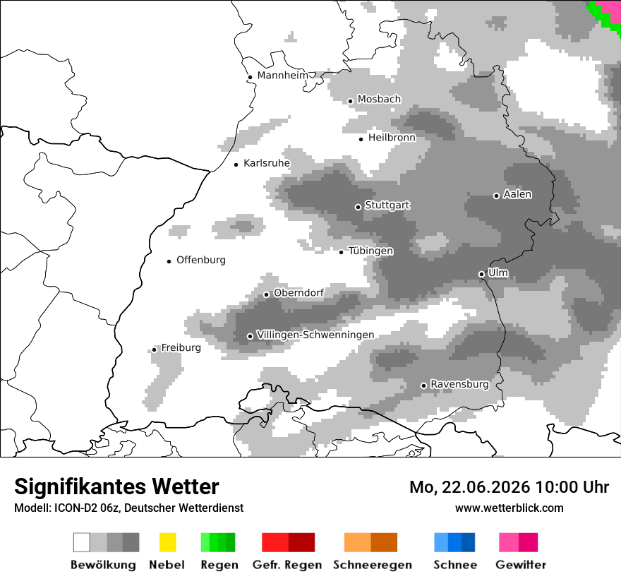 Signifikantes Wetter