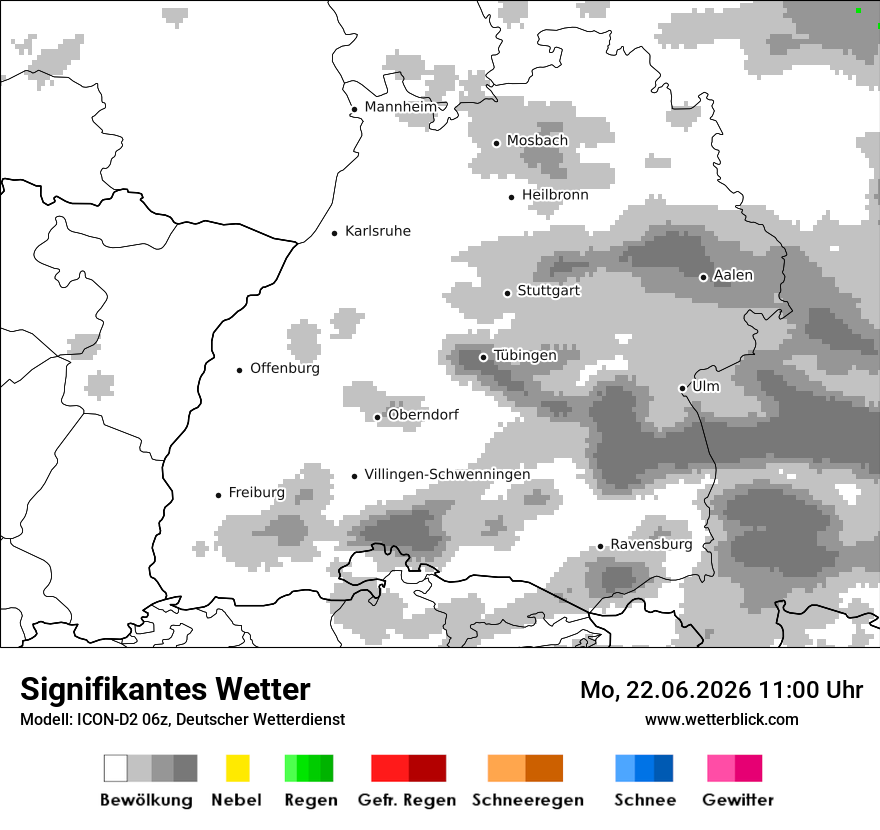Signifikantes Wetter