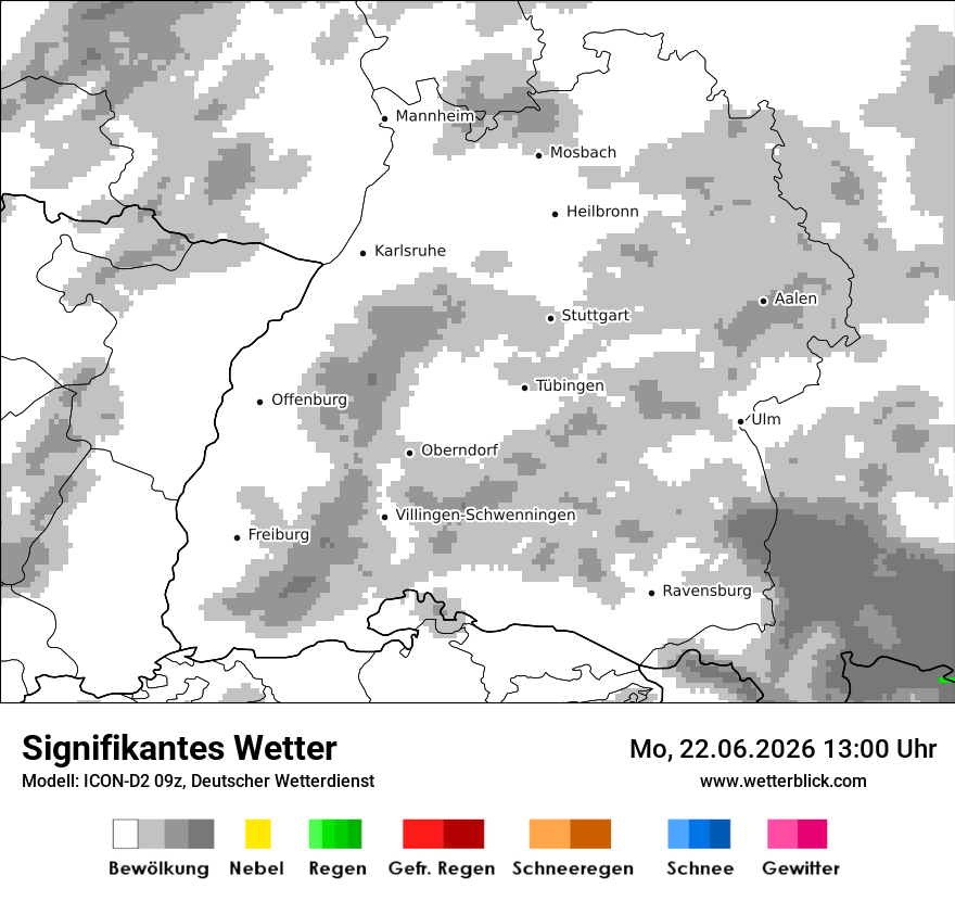 Signifikantes Wetter