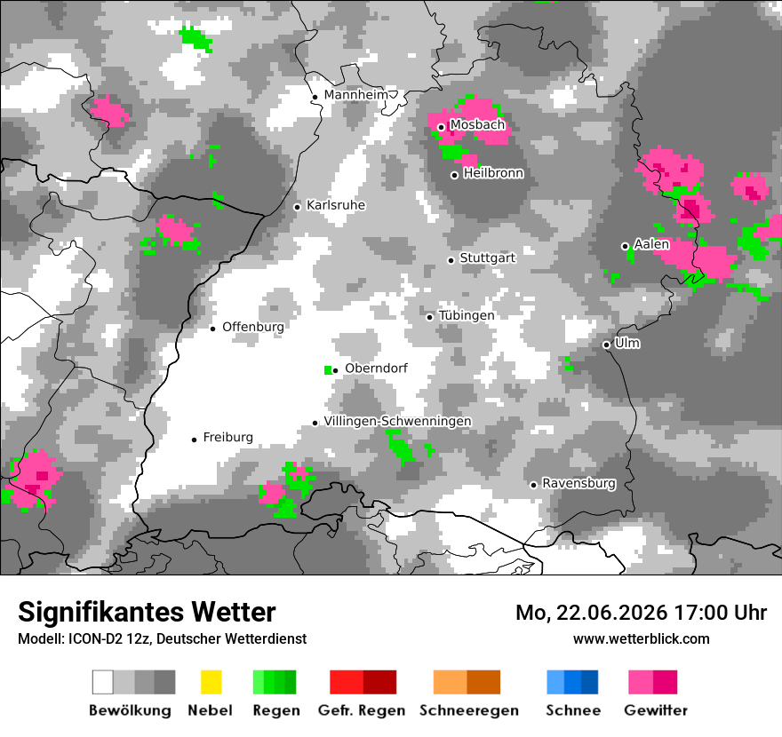 Signifikantes Wetter