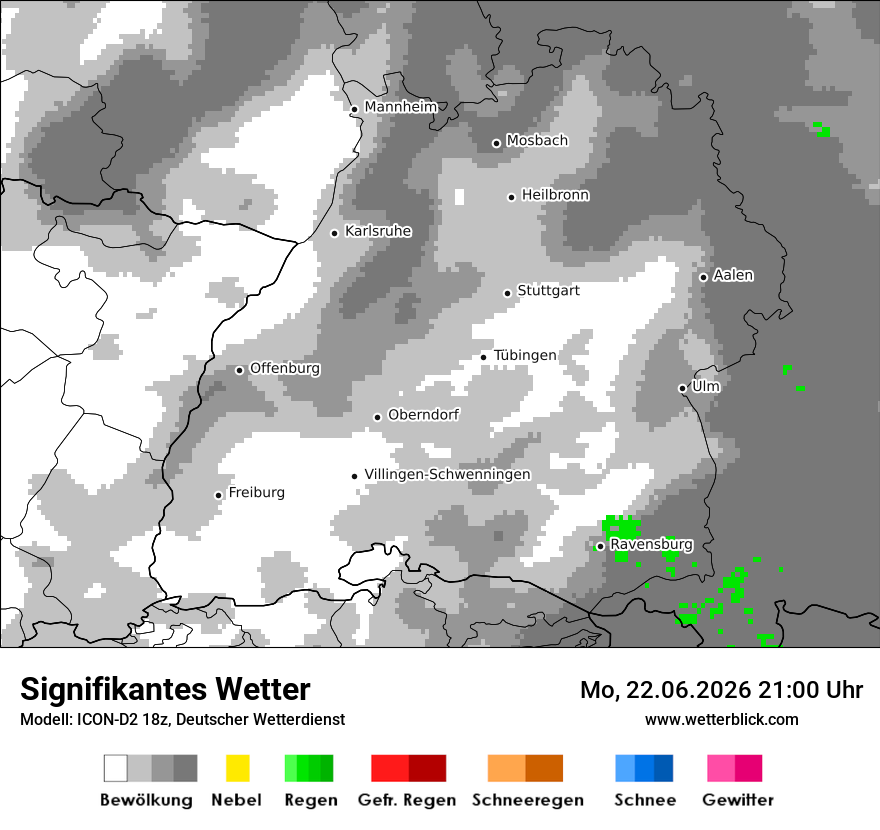 Signifikantes Wetter