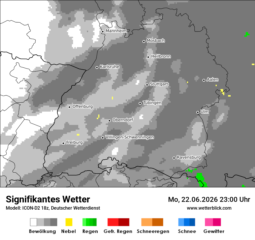 Signifikantes Wetter