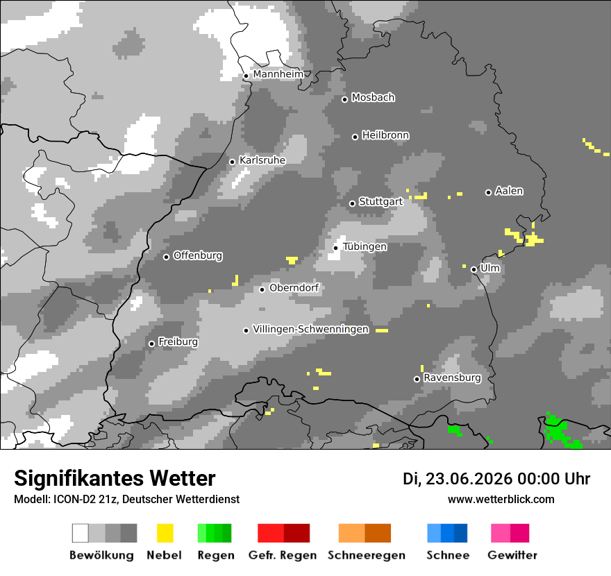 Signifikantes Wetter