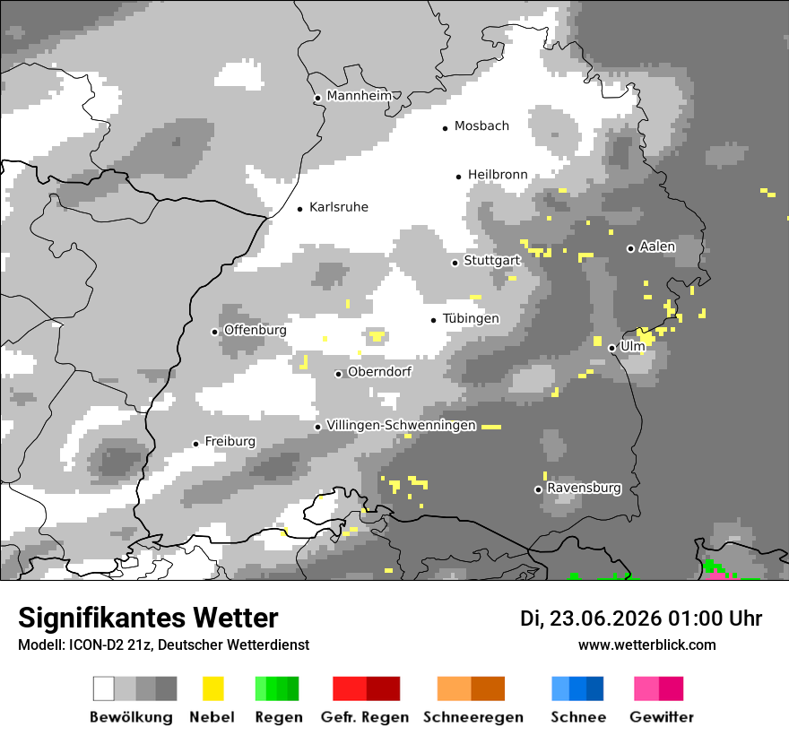 Signifikantes Wetter
