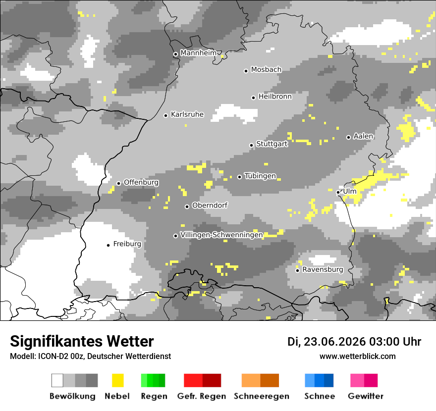 Signifikantes Wetter