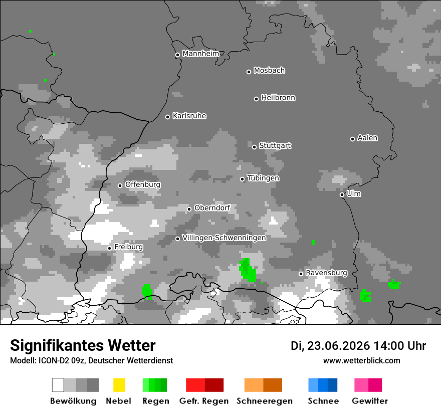 Signifikantes Wetter