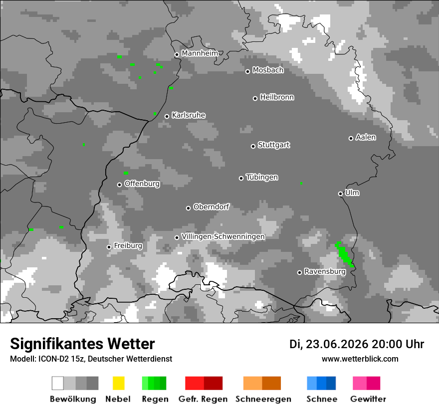 Signifikantes Wetter
