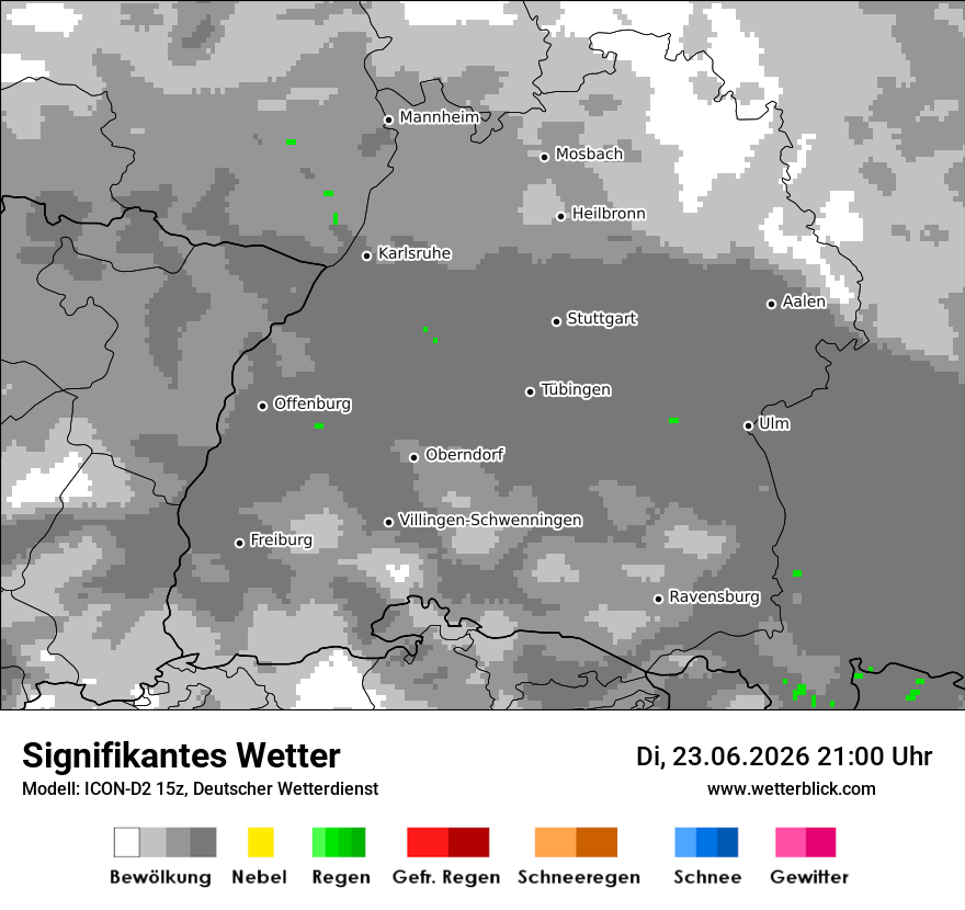 Signifikantes Wetter