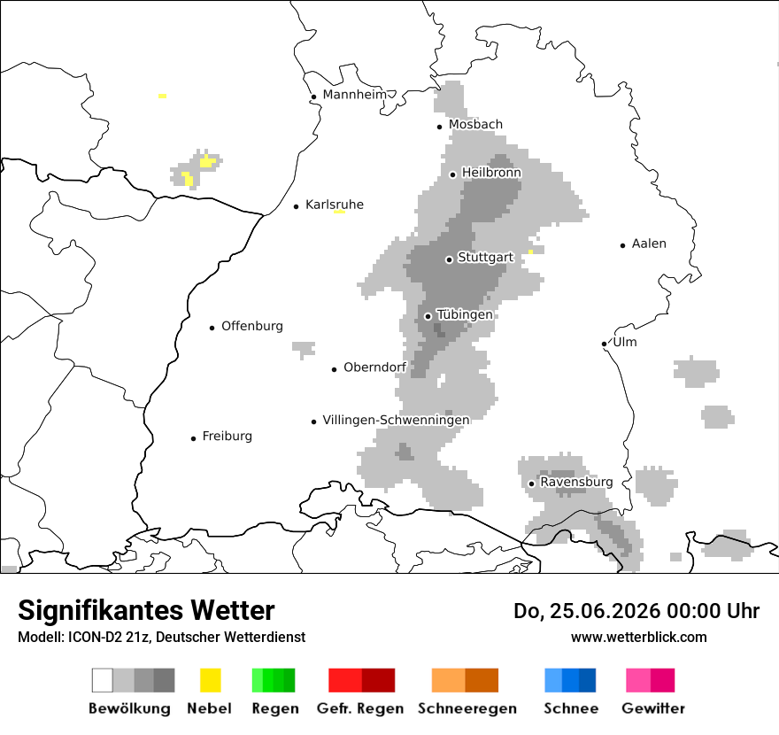 Signifikantes Wetter