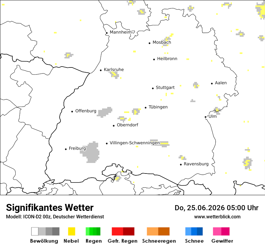 Signifikantes Wetter