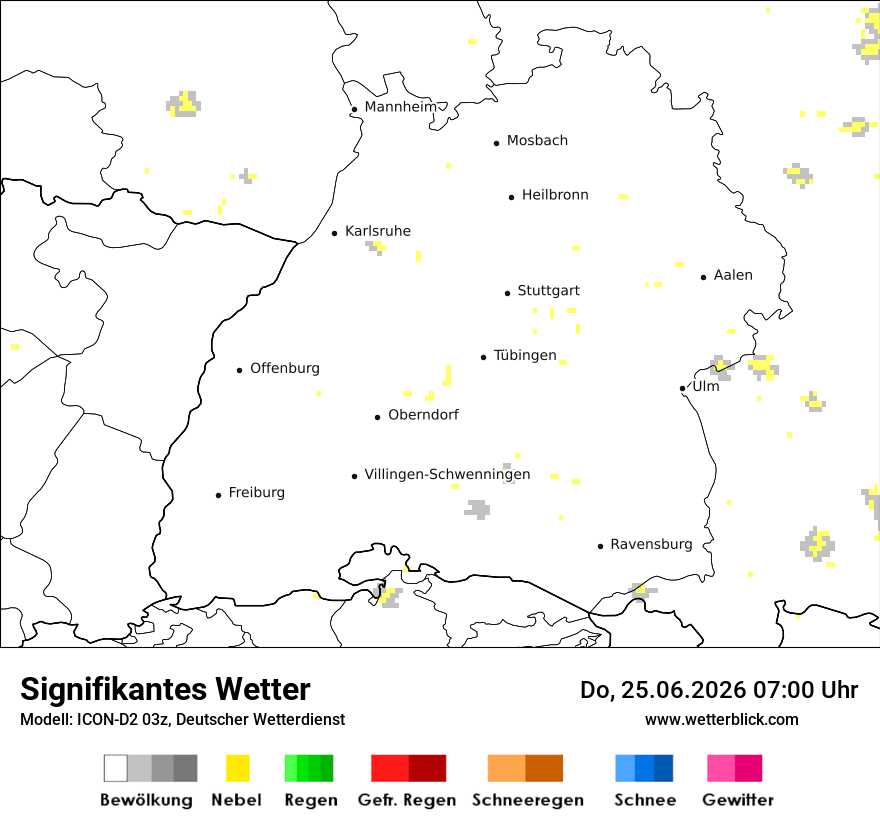 Signifikantes Wetter