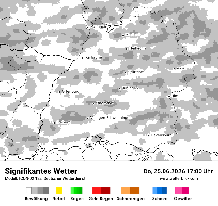 Signifikantes Wetter