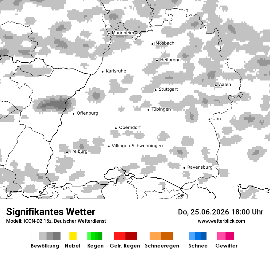 Signifikantes Wetter