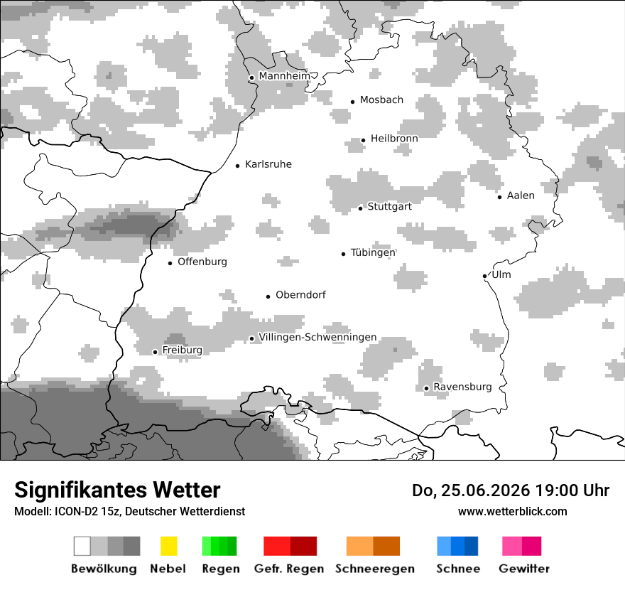 Signifikantes Wetter