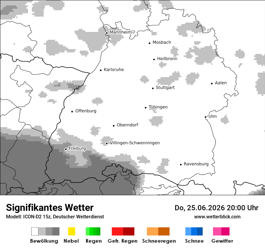 Signifikantes Wetter