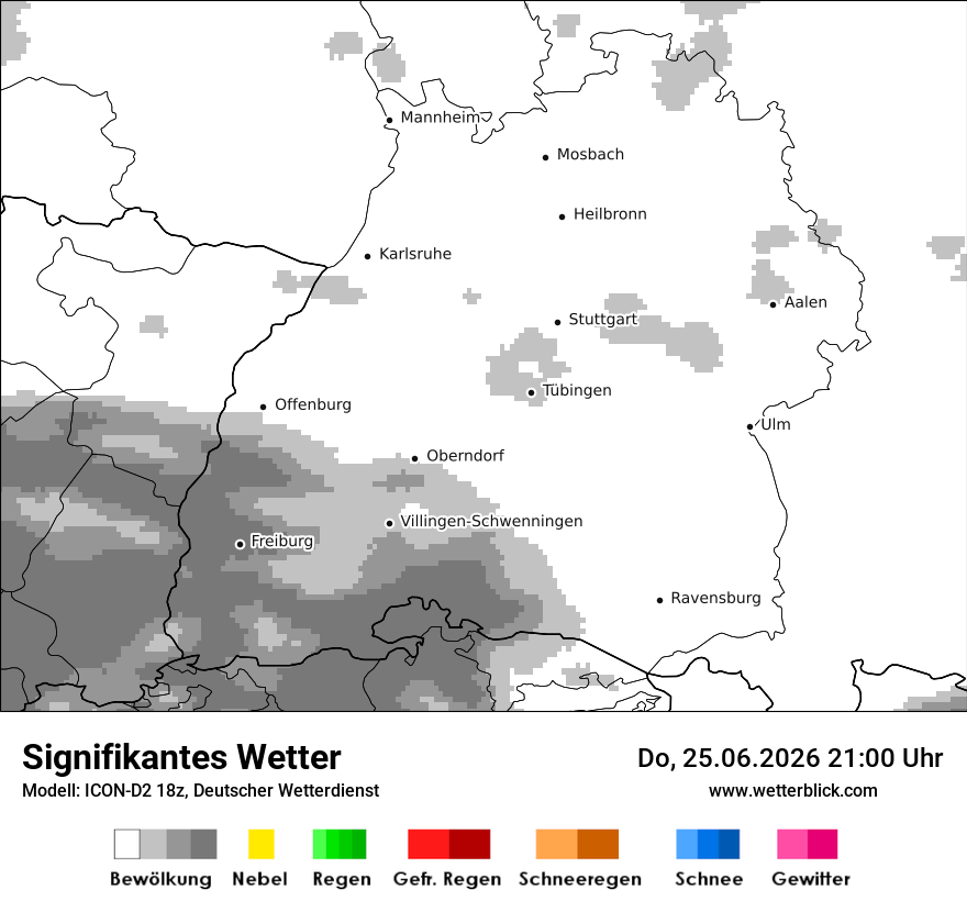Signifikantes Wetter