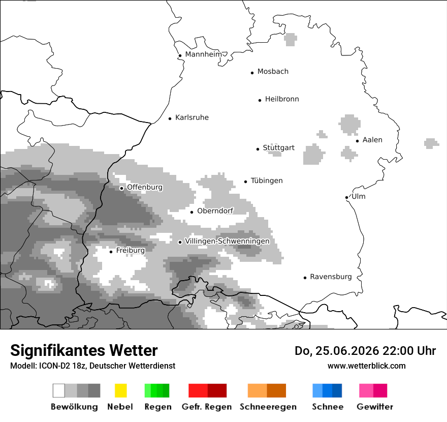 Signifikantes Wetter