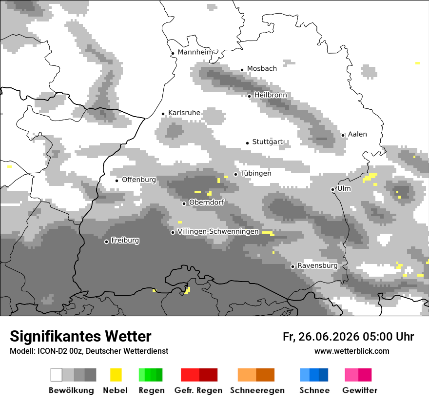 Signifikantes Wetter