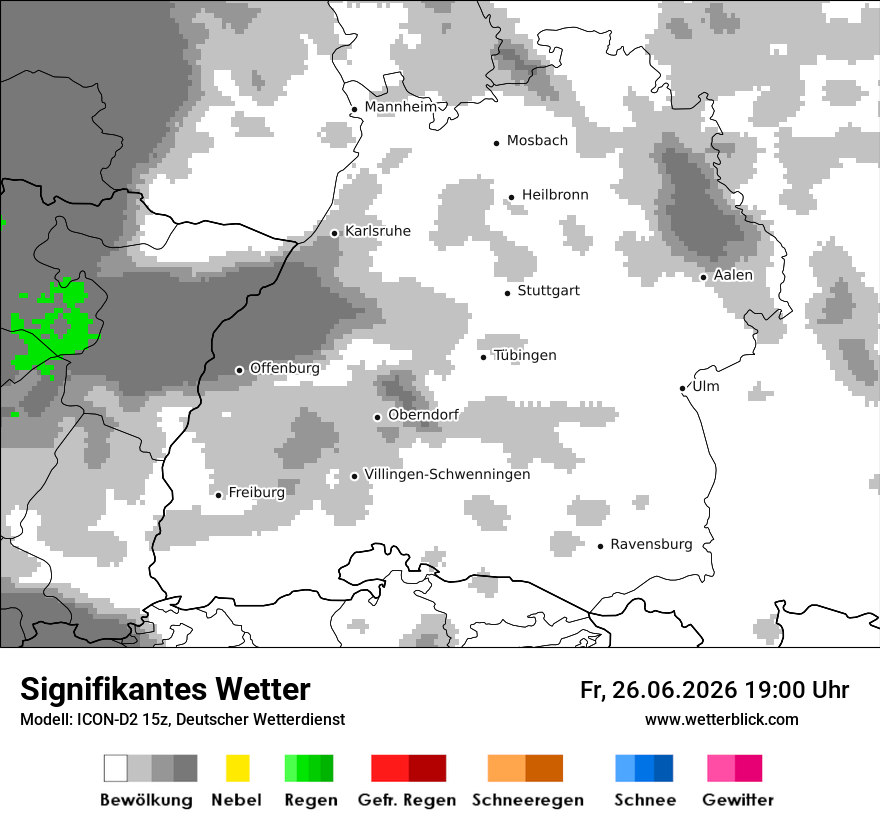 Signifikantes Wetter