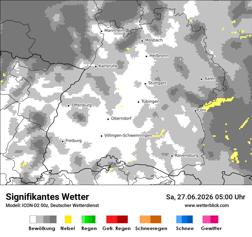 Signifikantes Wetter