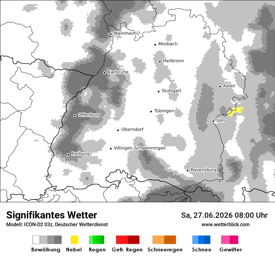 Signifikantes Wetter