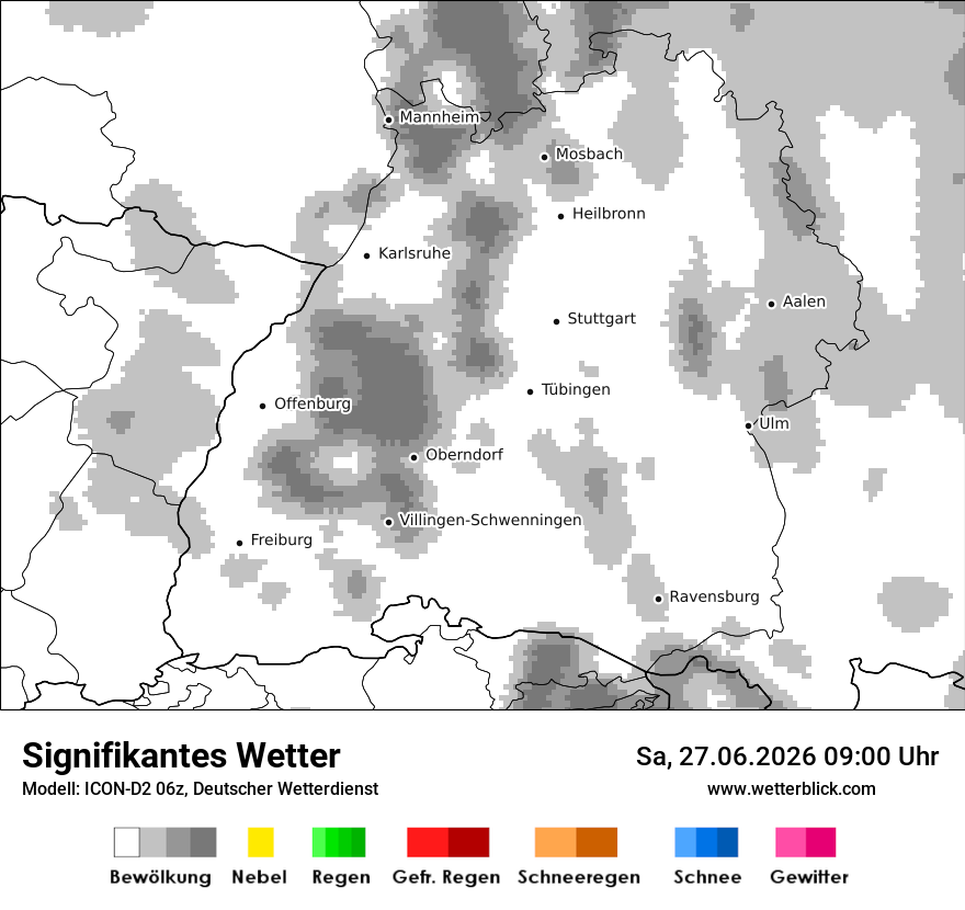 Signifikantes Wetter