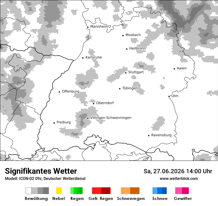 Signifikantes Wetter