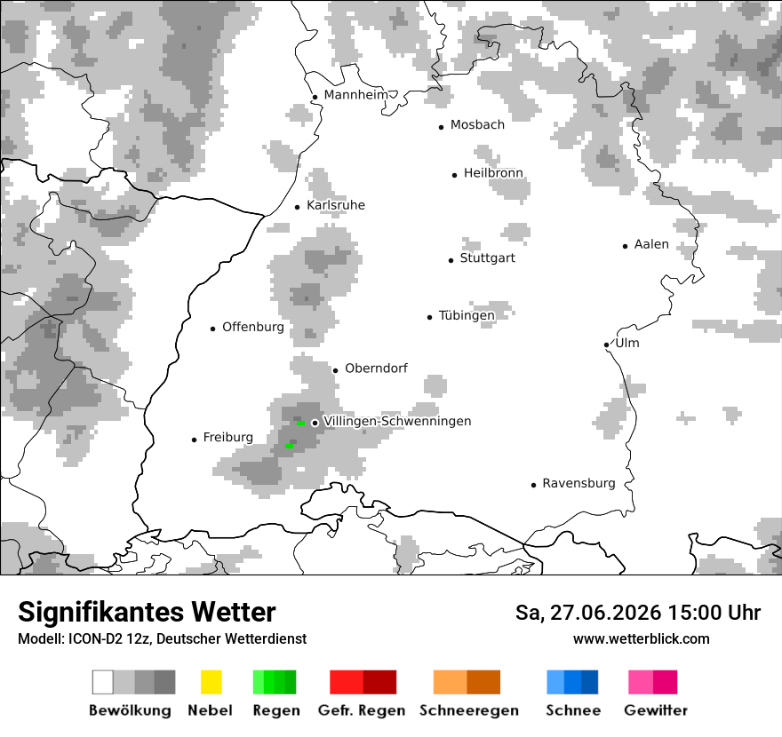 Signifikantes Wetter