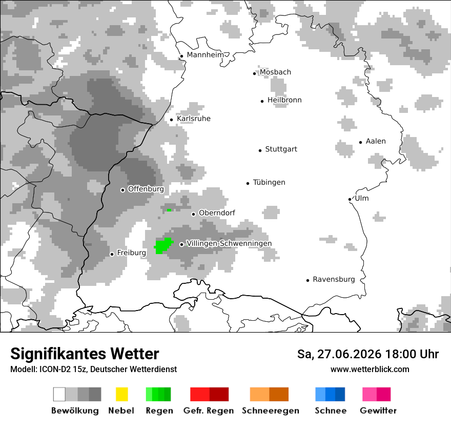 Signifikantes Wetter