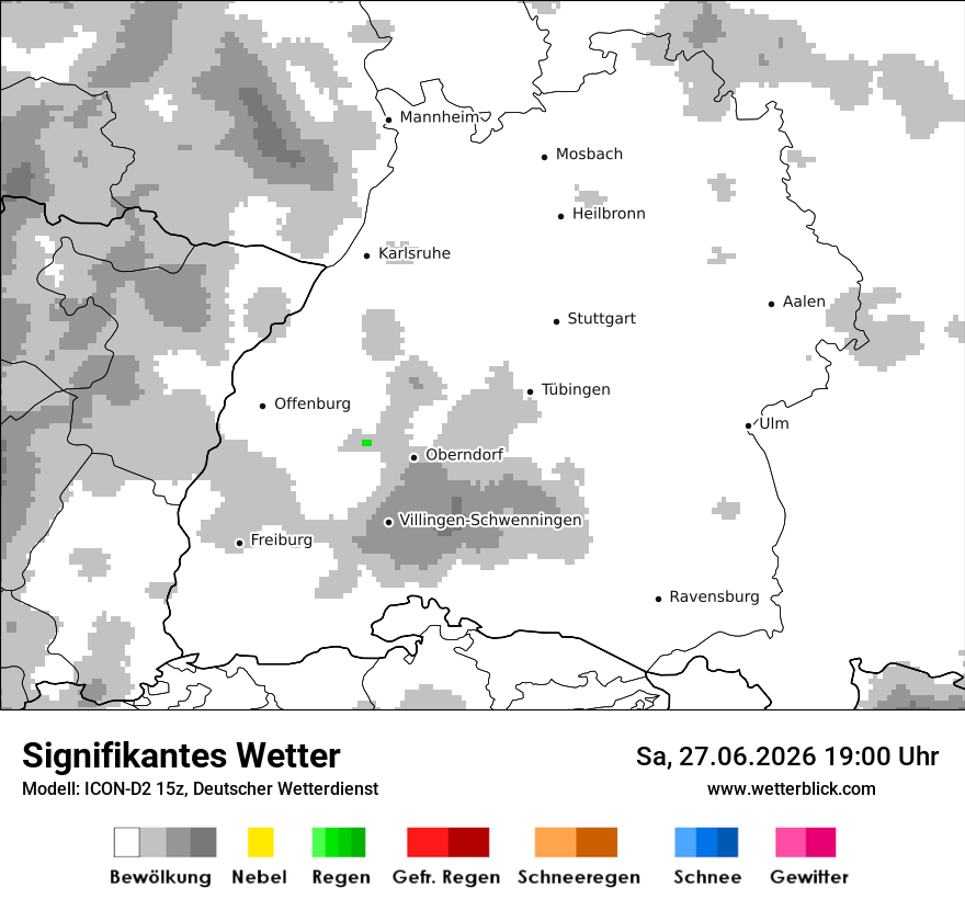 Signifikantes Wetter