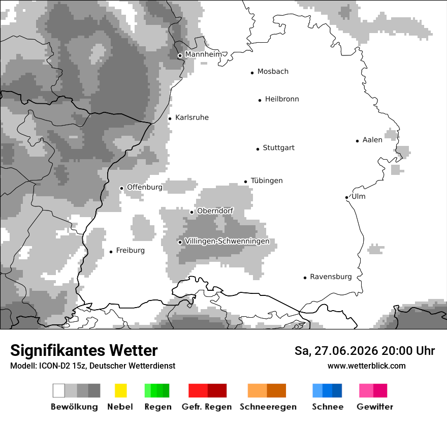 Signifikantes Wetter