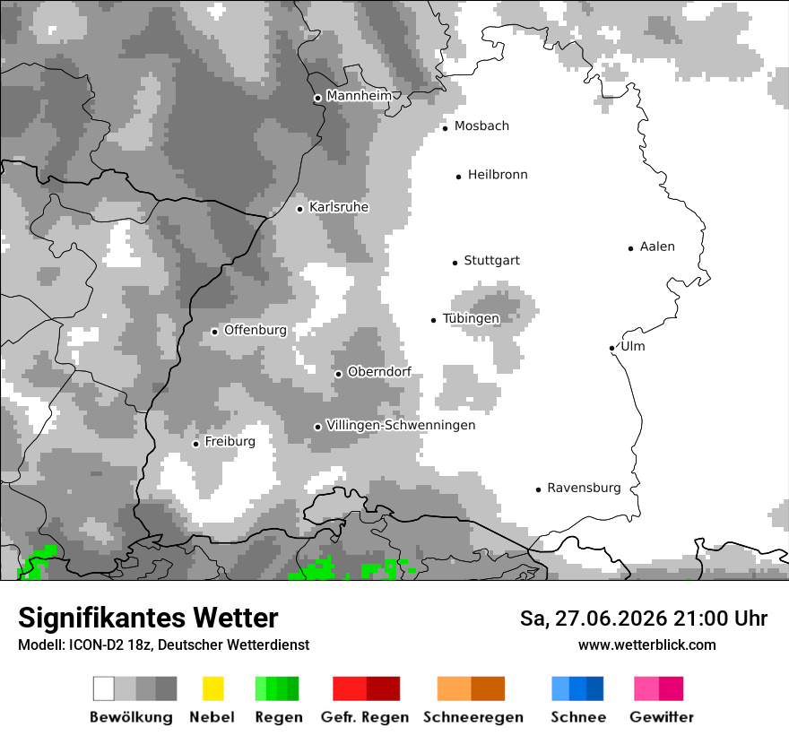 Signifikantes Wetter