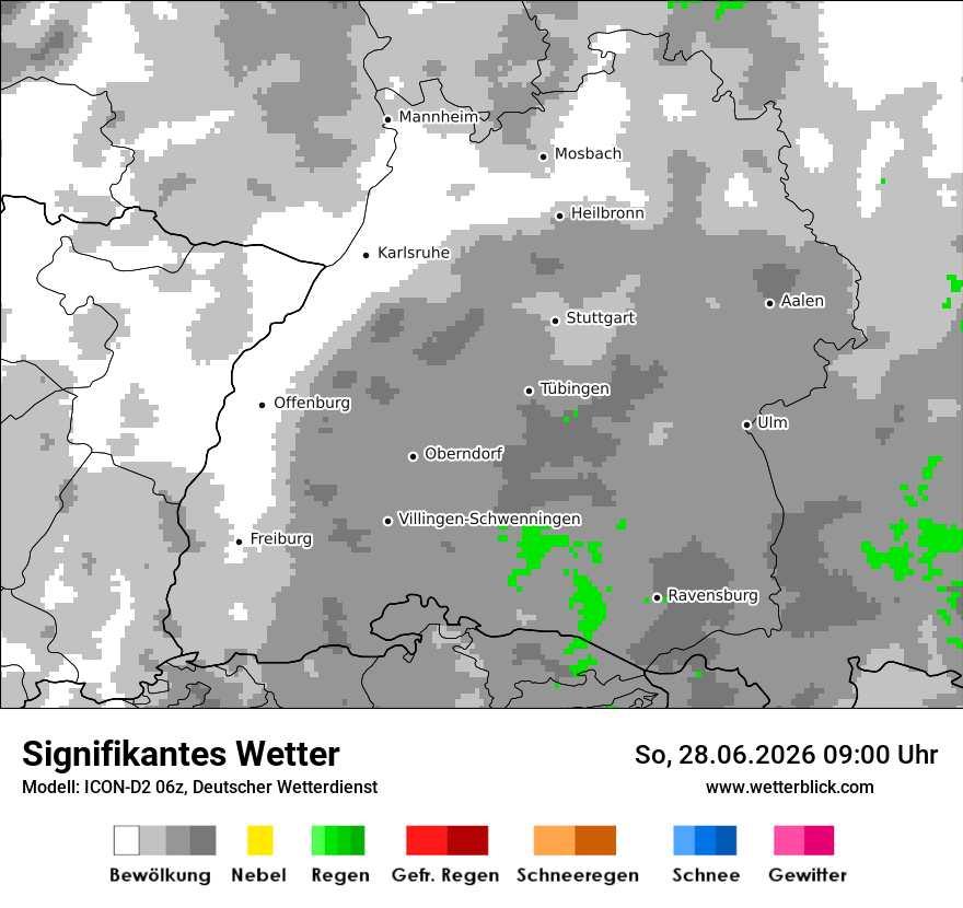 Signifikantes Wetter