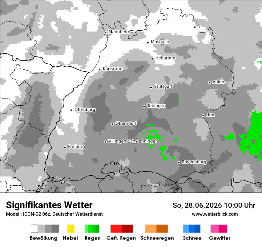 Signifikantes Wetter